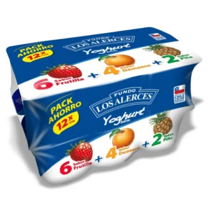 Pack Yoghurt Los alerces 12u
