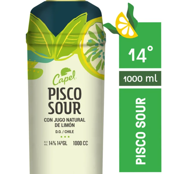 Capel Sour Pisco Sour 14º 1000