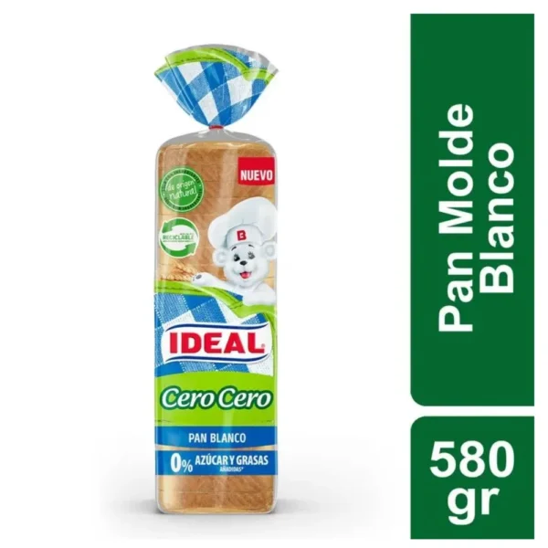 Pan Ideal Blanco G 580g
