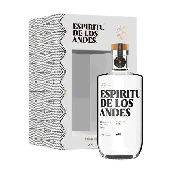 Pisco Espiritu de los Andes40*