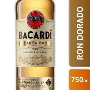 RON BACARDI ORO 750ML 40GRADOS