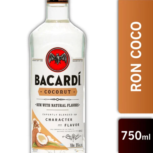 Ron Bacardi Sabor Coco 750cc