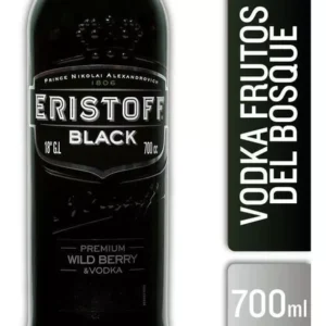 Vodka Eristoff Black 700cc
